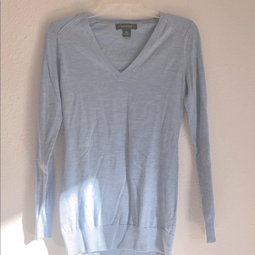 Banana Republic Superfine Merino Wool Sweater